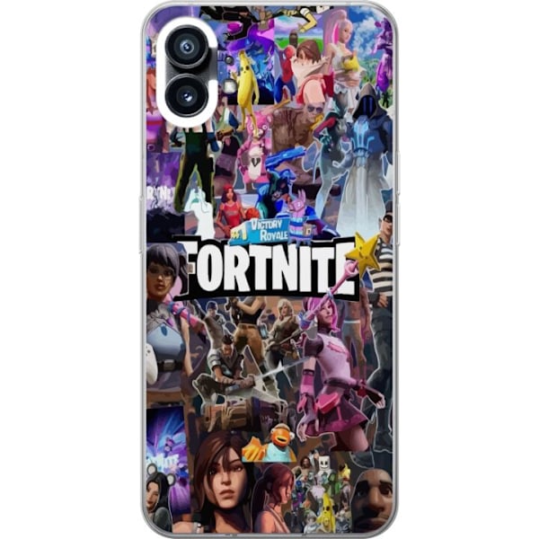 Nothing Phone (1) Genomskinligt Skal Fortnite