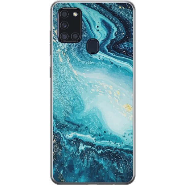Samsung Galaxy A21s Deksel / Mobildeksel - Marmor