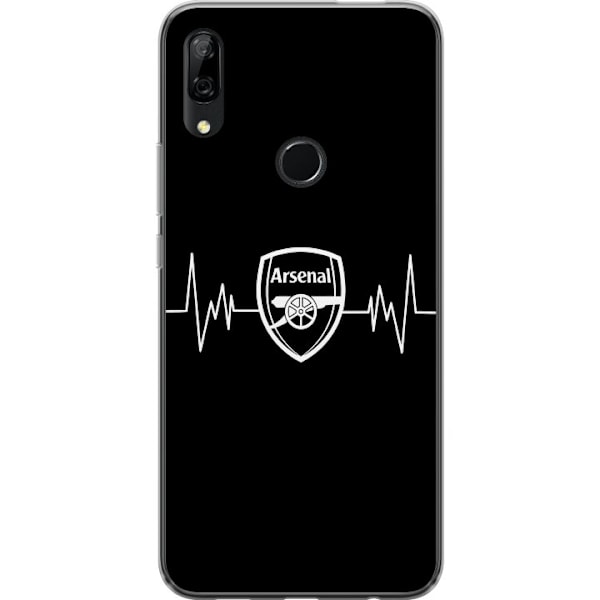 Huawei P Smart Z Genomskinligt Skal Arsenal