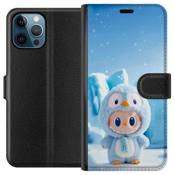 Apple iPhone 12 Pro Max Tegnebogsetui sort ridder fortnite