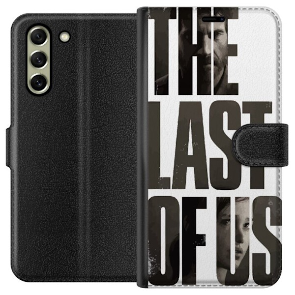 Samsung Galaxy S21 FE 5G Lompakkokotelo The Last of Us Ellie Joel Apokalypsi Clickers TV-sarja Fanart Dystopia Pelimotiivi