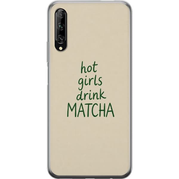 Kompatibelt Mobildeksel til Huawei P smart Pro 2019 Matcha-jenter beige