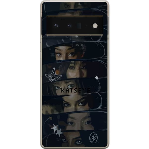 Kompatibelt Mobilskal till Google Pixel 6 Pro KATSEYE svart
