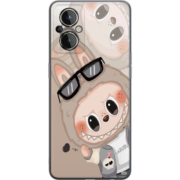 OnePlus Nord N20 5G Läpinäkyvä kuori Labubu Rainbow Chaos