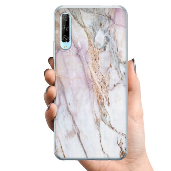 Huawei P smart Pro 2019 TPU Mobildeksel Marmor