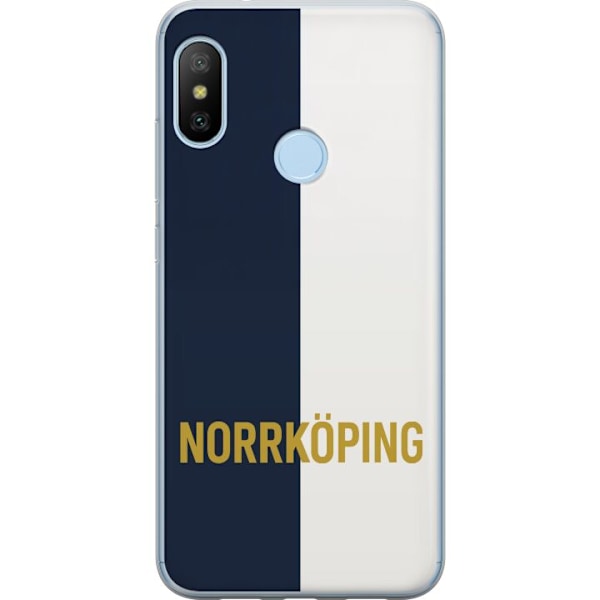 Xiaomi Mi A2 Lite Läpinäkyvä kuori Norrköping – jalkapallo