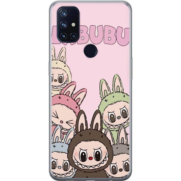 OnePlus Nord N10 5G Gennemsigtig cover Labubu Classics