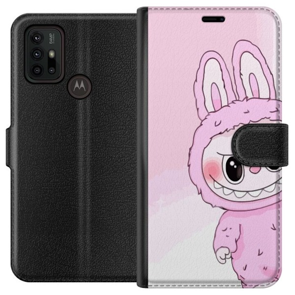 Motorola Moto G30 Lommeboketui Labubu Bunny-serien