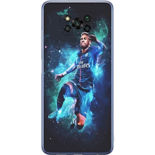 Xiaomi Poco X3 Pro Läpinäkyvä kuori Neymar