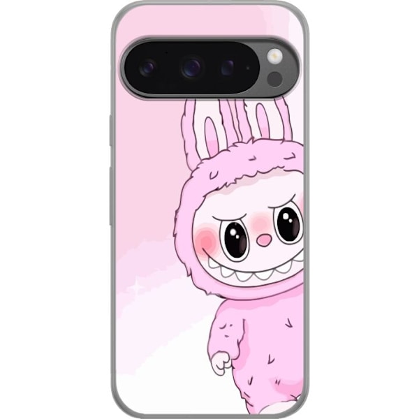 Google Pixel 9 Pro XL Läpinäkyvä kuori Labubu Jänis-sarja