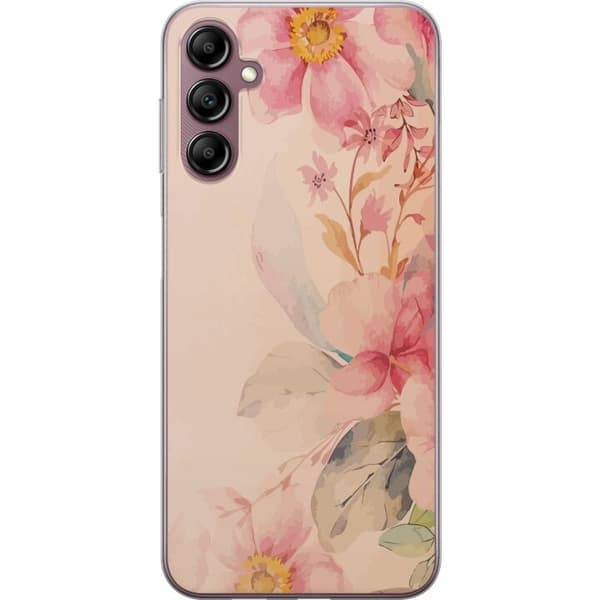 Kompatibelt Mobildeksel til Samsung Galaxy A14 5G Fargerike Blomster