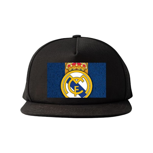 Snapback för Vuxen | Justerbar Keps Real Madrid CF svart one size