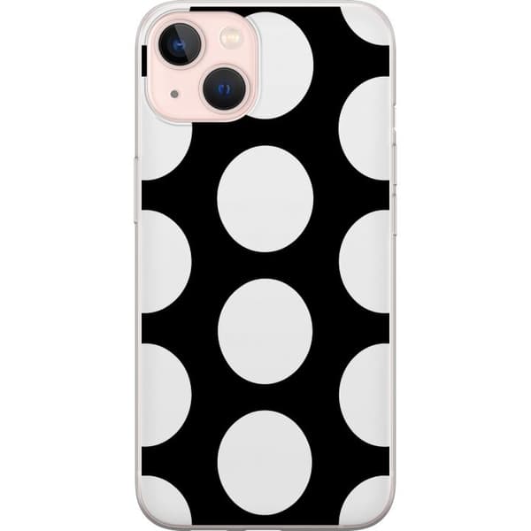 Kompatibel Mobilcover til Apple iPhone 13 Mono-prikker sort