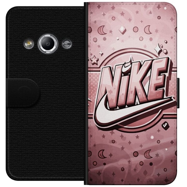 Samsung Galaxy Xcover 3 Tegnebogsetui Nike Lyserød