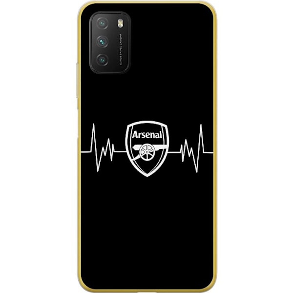 Xiaomi Poco M3  Gennemsigtig cover Arsenal