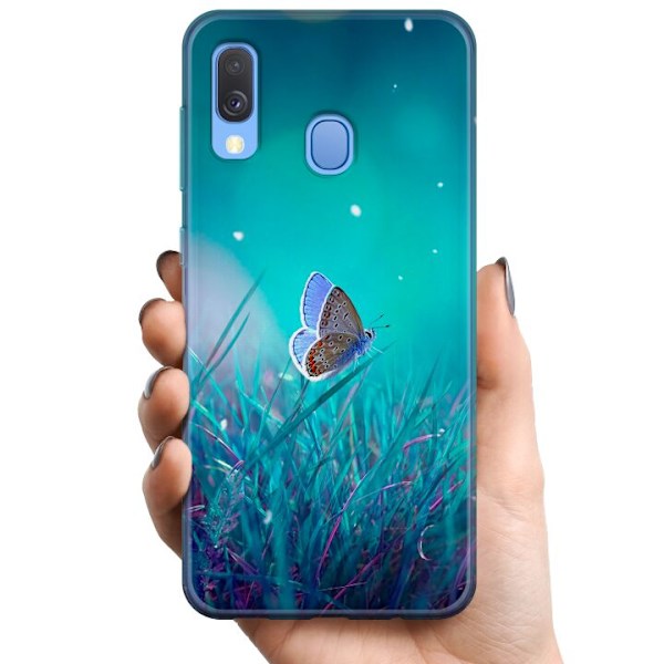 Samsung Galaxy A40 TPU Mobilskal Magical Butterfly