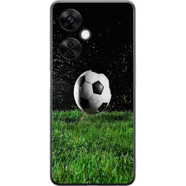 OnePlus Nord CE3 Genomskinligt Skal Fotboll Action