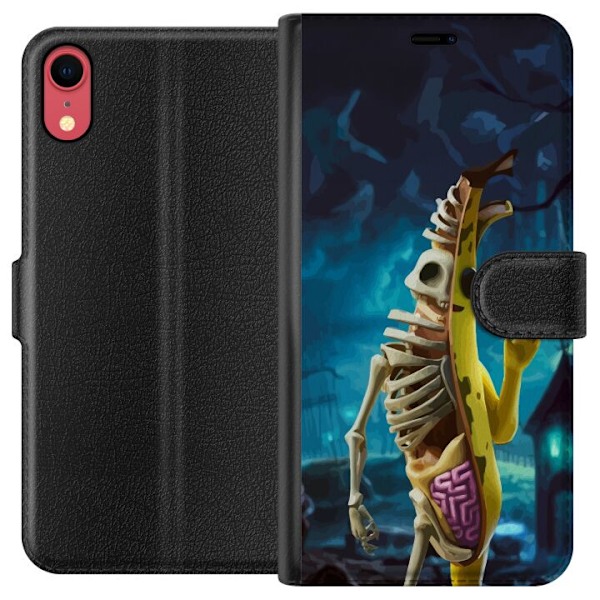 Apple iPhone XR Tegnebogsetui Fortnite - Peely Død