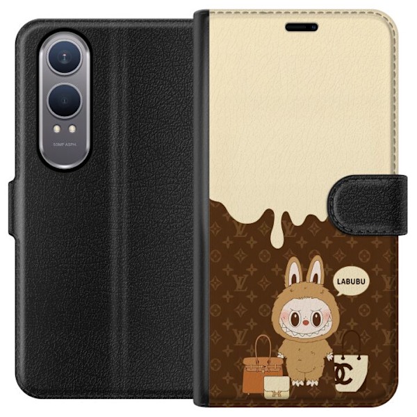 OnePlus Nord CE4 Lite Lompakkokotelo Labubu Blue Chill - Sinis