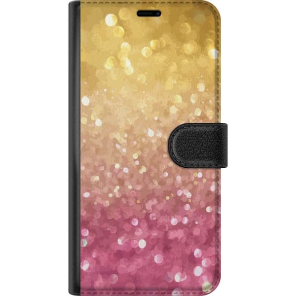 Kompatibelt Plånboksfodral till Samsung Galaxy A40 Glitter