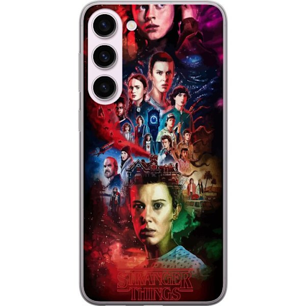 Samsung Galaxy S23+ Läpinäkyvä kuori Stranger Things