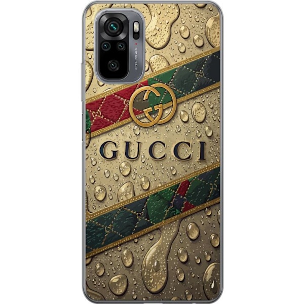 Xiaomi Redmi Note 10S Gennemsigtig cover Gucci