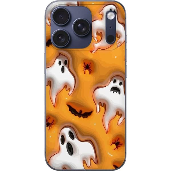 Kompatibelt Mobilskal till Apple iPhone 17 Pro Halloween 3D 2024