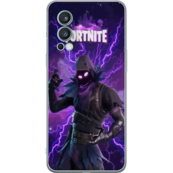 OnePlus Nord 2 5G Läpinäkyvä kuori Fortnite Raven