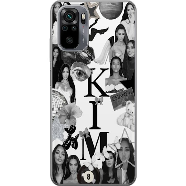 Xiaomi Redmi Note 10S Gennemsigtig cover Kim Kardashian – Ae