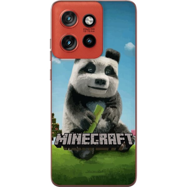 Motorola Edge 50 Neo Läpinäkyvä kuori A Minecraft Movie