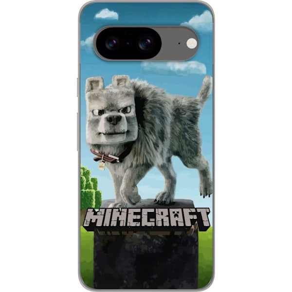 Google Pixel 8 Läpinäkyvä kuori A Minecraft Movie
