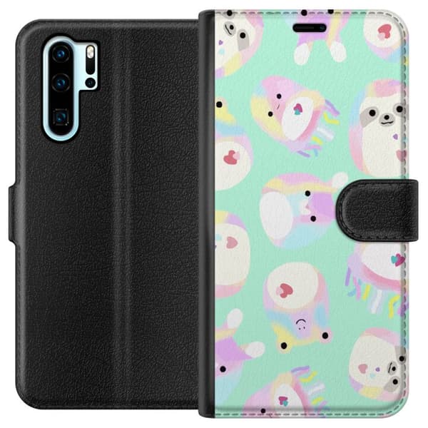 Kompatibelt Lommeboketui til Huawei P30 Pro Squishmallow