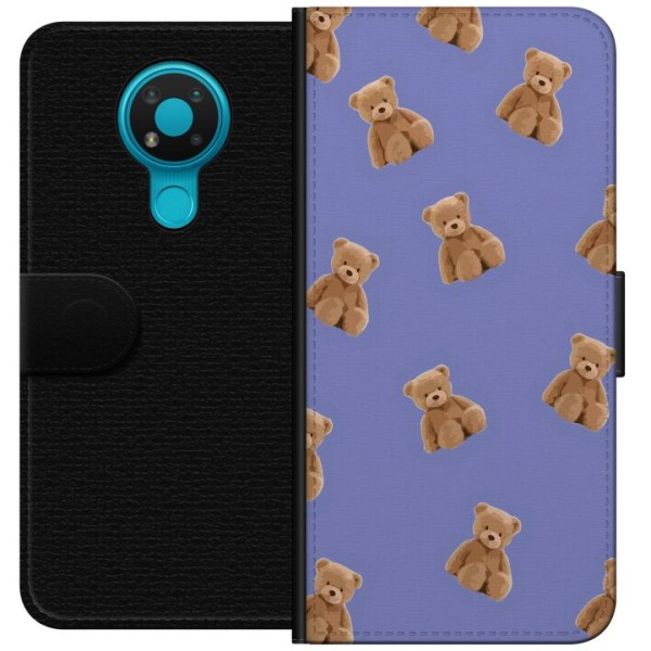 Nokia 3.4 Plånboksfodral Flygande björnar