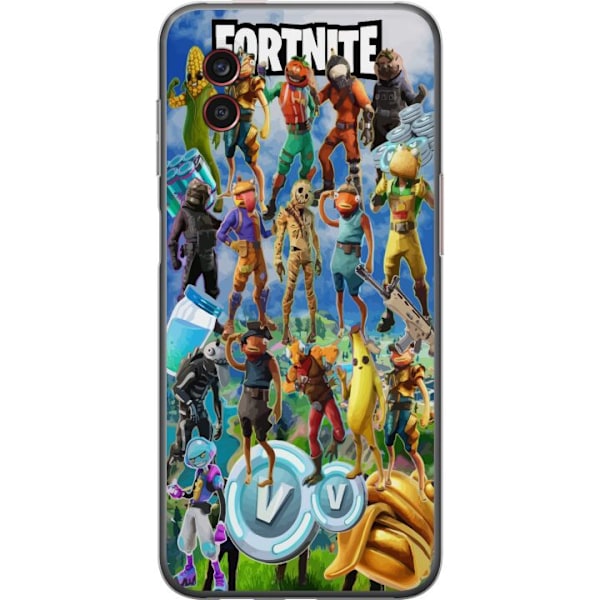 Samsung Galaxy Xcover6 Pro Gjennomsiktig deksel Fortnite