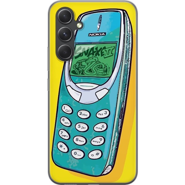 Samsung Galaxy S24+ Gennemsigtig cover Nokia 3310, Snake 2, ho