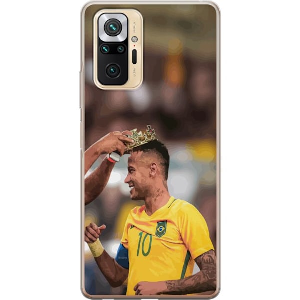 Xiaomi Redmi Note 10 Pro Läpinäkyvä kuori Neymar