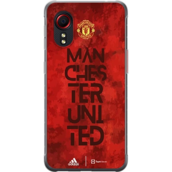 Samsung Galaxy Xcover 5 Gennemsigtig cover Manchester United F