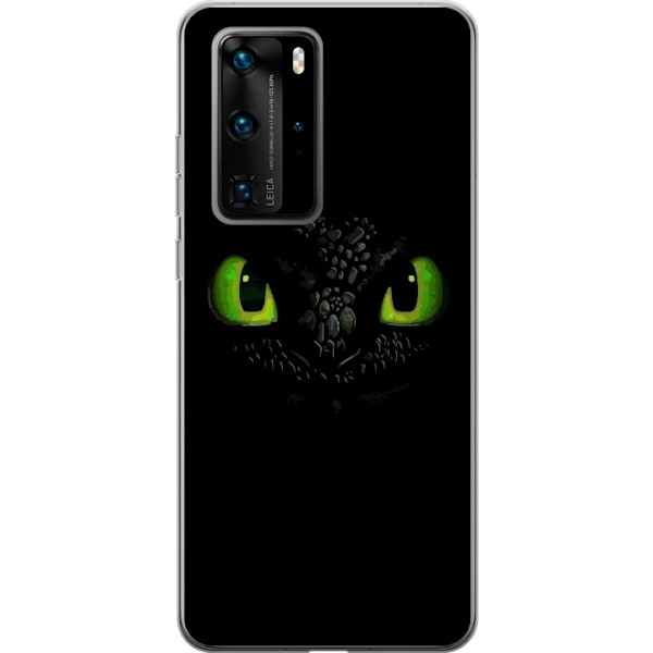 Huawei P40 Pro Genomskinligt Skal Draktränaren How to Train Your Dragon