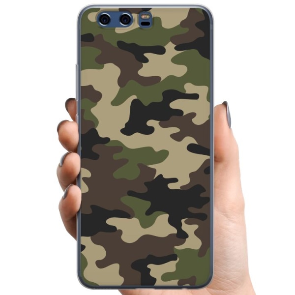 Huawei P10 TPU Mobilcover Skov camo