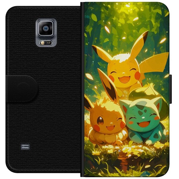 Samsung Galaxy Note 4 Lommeboketui Pixelmonster spillstil - fa