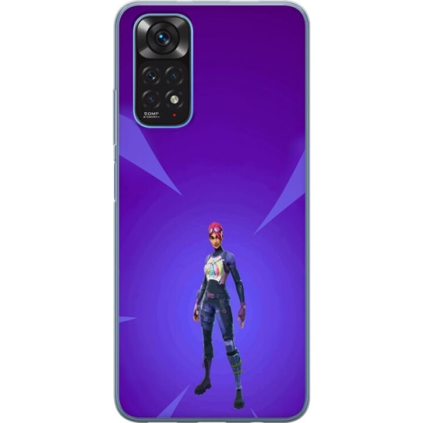 Xiaomi Redmi Note 11S Gennemsigtig cover Fortnite - Brite Bomb