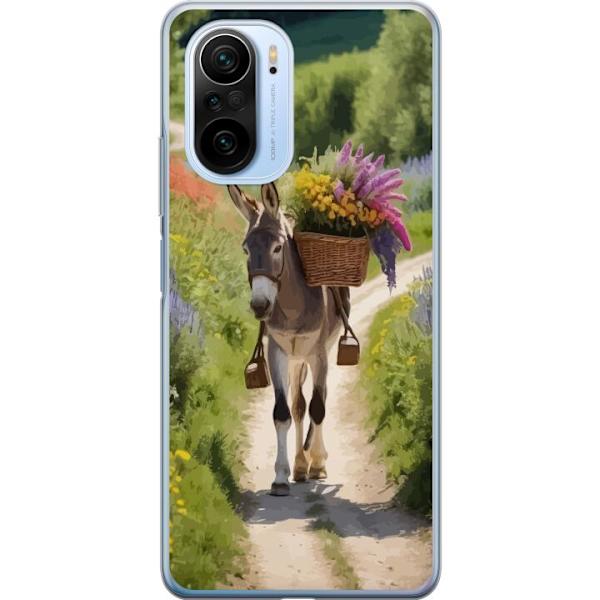 Xiaomi Mi 11i Genomskinligt Skal Åsna Djurmotiv Rolig Design Naturmotiv Populär Dekor Humor Grafiskt Djurtema Exotiskt