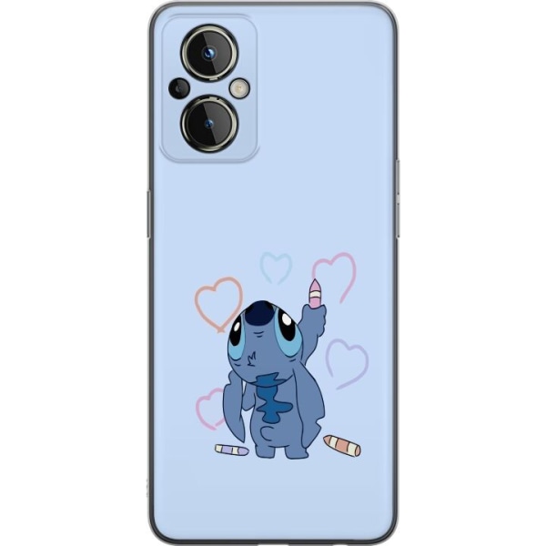 OnePlus Nord N20 5G Gennemsigtig cover Stitch Hjerter