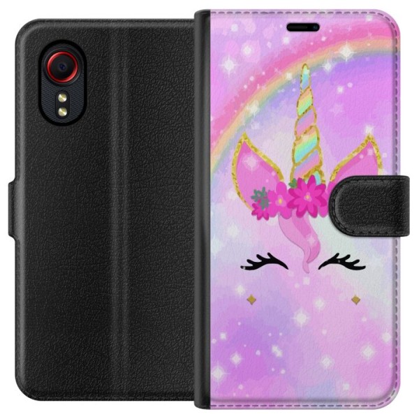 Samsung Galaxy Xcover 5 Plånboksfodral Unicorn Face