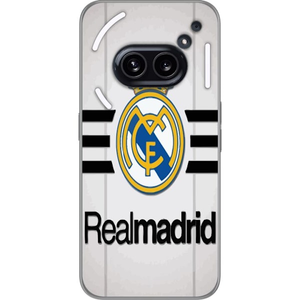 Nothing Phone (2a) Läpinäkyvä kuori Real Madrid