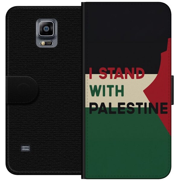 Samsung Galaxy Note 4 Plånboksfodral Stand with Palestine – solidaritetsdesign med starkt budskap