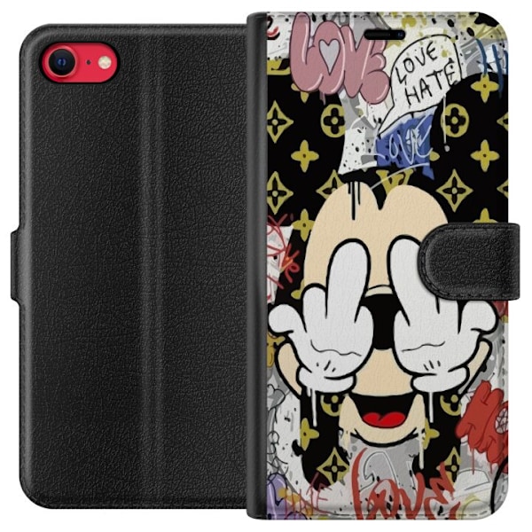 Apple iPhone 16e Tegnebogsetui Mickey Mouse