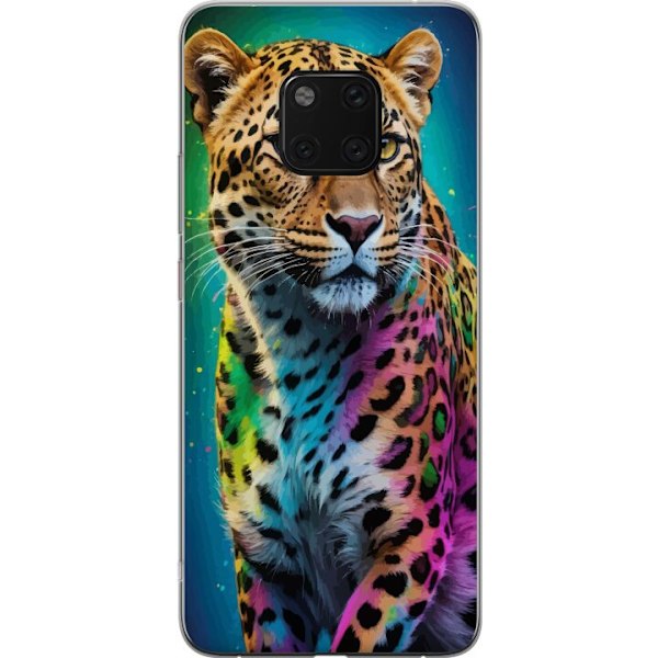 Huawei Mate 20 Pro Gennemsigtig cover Leopard