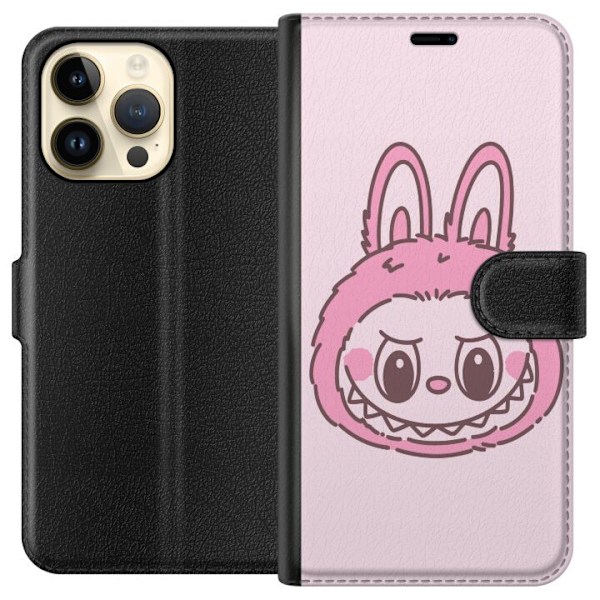 Apple iPhone 14 Pro Max Tegnebogsetui Labubu Dyrekreds Bunny Udgave