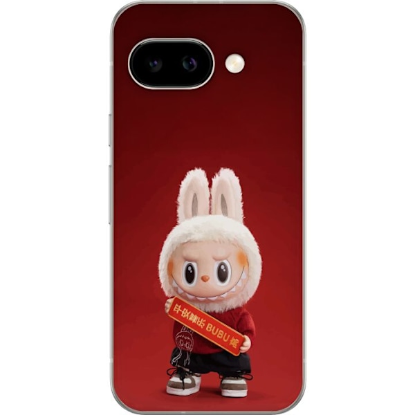Google Pixel 9a Läpinäkyvä kuori Pop Mart The Monsters Labu